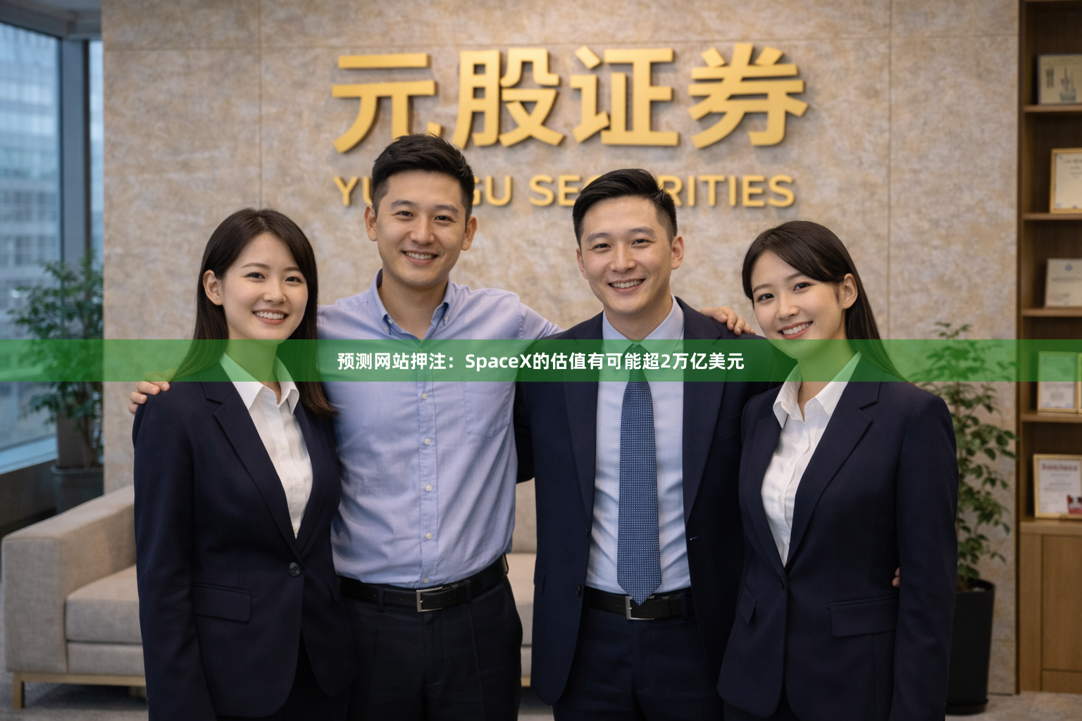 预测网站押注：SpaceX的估值有可能超2万亿美元