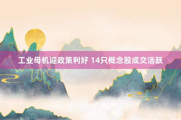 工业母机迎政策利好 14只概念股成交活跃