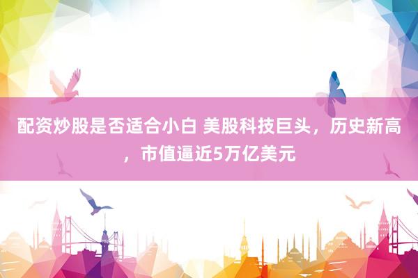 配资炒股是否适合小白 美股科技巨头，历史新高，市值逼近5万亿美元